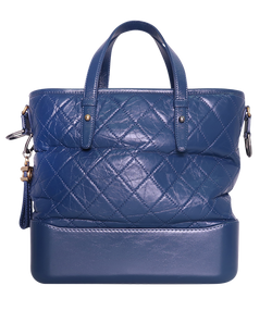 Chanel Gabrielle Tote, Calfskin, Blue, DB, 24426132 (17-18), 3